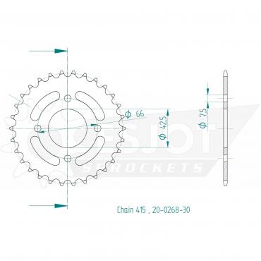 ESJOT  Sprocket 30 Z