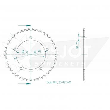 ESJOT  Sprocket 41 Z