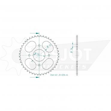 ESJOT  Sprocket 44 Z