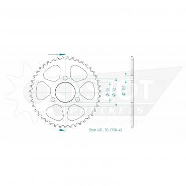 ESJOT  Sprocket 43 Z