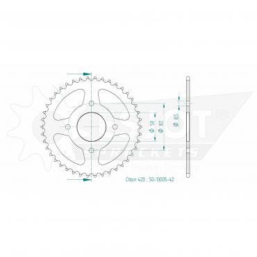 ESJOT  Sprocket 42 Z