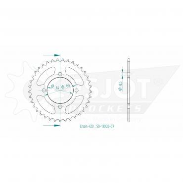 ESJOT  Sprocket 37 Z