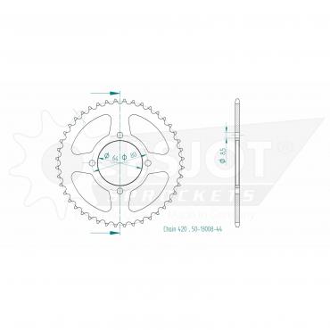 ESJOT  Sprocket 44 Z