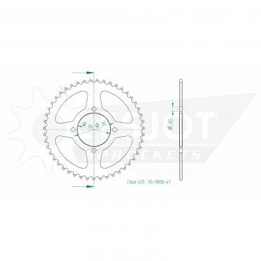 ESJOT  Sprocket 47 Z