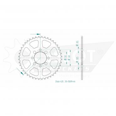 ESJOT  Sprocket 44 Z