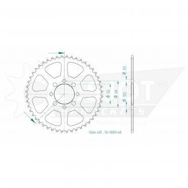 ESJOT  Sprocket 48 Z