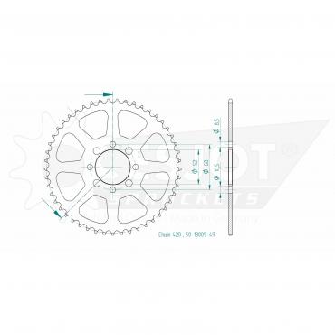 ESJOT  Sprocket 49 Z