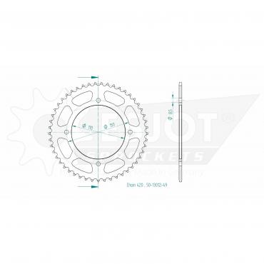 ESJOT  Sprocket 49 Z