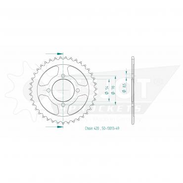 ESJOT  Sprocket 39 Z