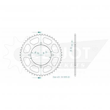 ESJOT  Sprocket 50 Z