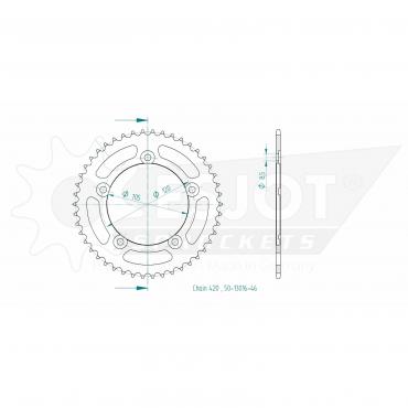 ESJOT  Sprocket 46 Z