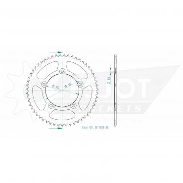 ESJOT  Sprocket 55 Z