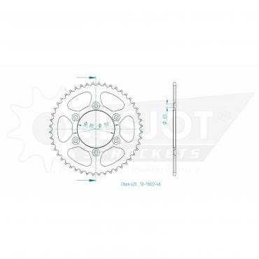 ESJOT  Sprocket 48 Z