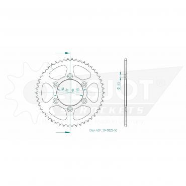 ESJOT  Sprocket 50 Z