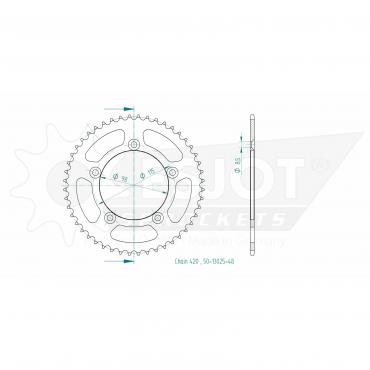 ESJOT  Sprocket 48 Z