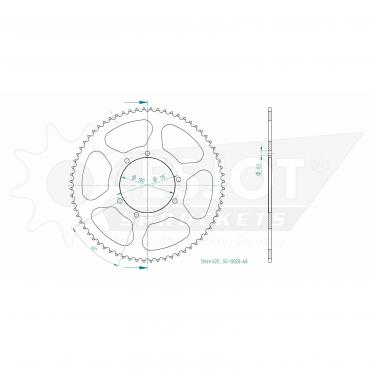 ESJOT  Sprocket 68 Z