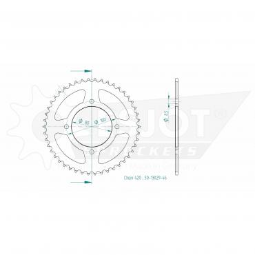ESJOT  Sprocket 46 Z