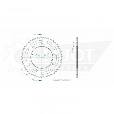 ESJOT  Sprocket 47 Z