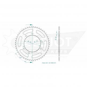 ESJOT  Sprocket 50 Z
