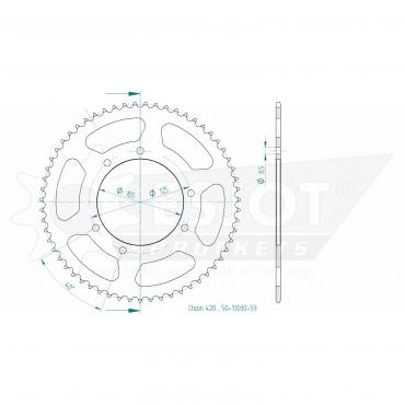 ESJOT  Sprocket 59 Z