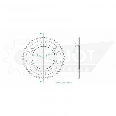 ESJOT  Sprocket 48 Z