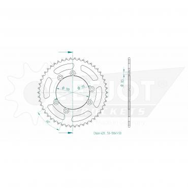 ESJOT  Sprocket 50 Z