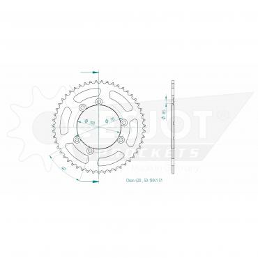 ESJOT  Sprocket 51 Z