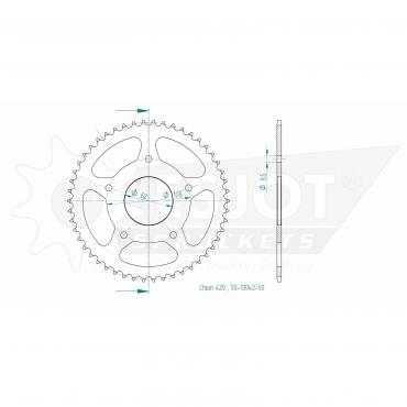 ESJOT  Sprocket 50 Z