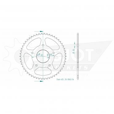 ESJOT  Sprocket 54 Z