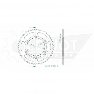 ESJOT  Sprocket 53 Z