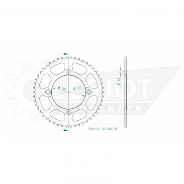 ESJOT  Sprocket 50 Z