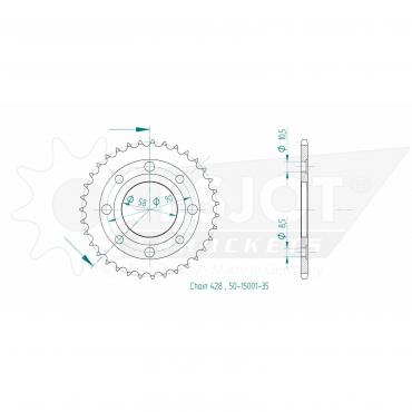 ESJOT  Sprocket 35 Z