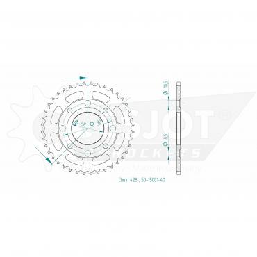 ESJOT  Sprocket 40 Z