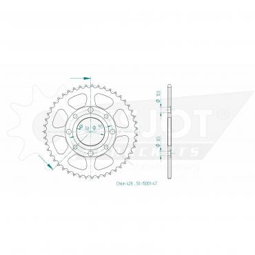 ESJOT  Sprocket 47 Z