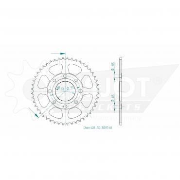 ESJOT  Sprocket 48 Z