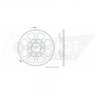 ESJOT  Sprocket 53 Z