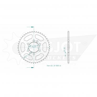ESJOT  Sprocket 46 Z