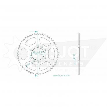 ESJOT  Sprocket 50 Z