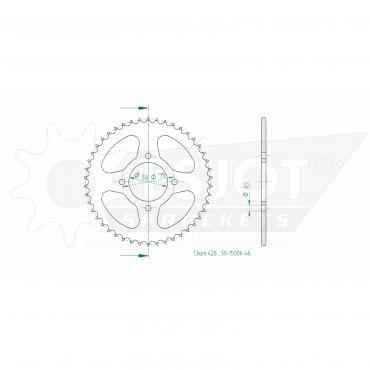 ESJOT  Sprocket 46 Z