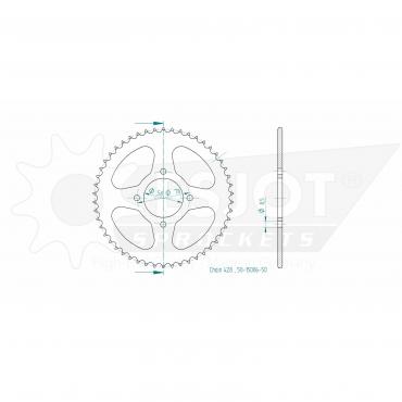 ESJOT  Sprocket 50 Z