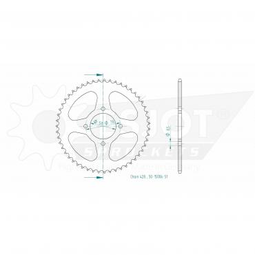 ESJOT  Sprocket 51 Z
