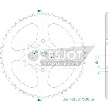 ESJOT  Sprocket 56 Z