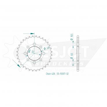 ESJOT  Sprocket 32 Z
