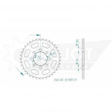 ESJOT  Sprocket 37 Z