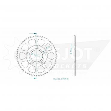 ESJOT  Sprocket 53 Z