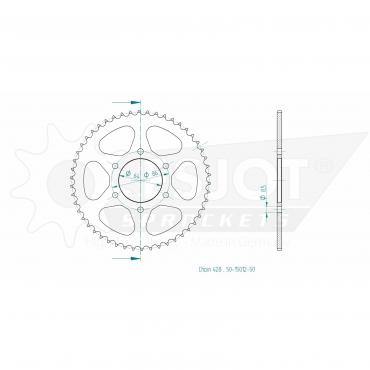 ESJOT  Sprocket 50 Z