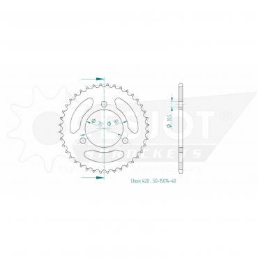 ESJOT  Sprocket 40 Z