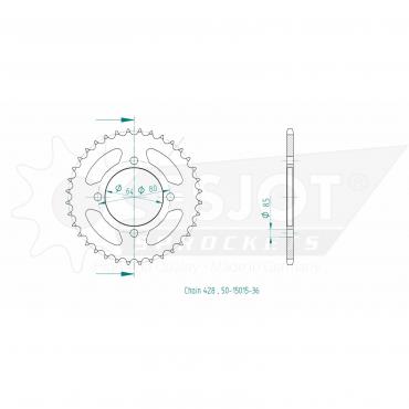 ESJOT  Sprocket 36 Z