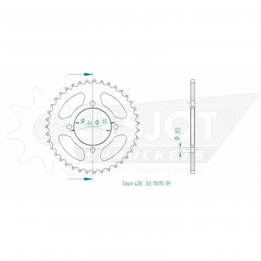 ESJOT  Sprocket 39 Z