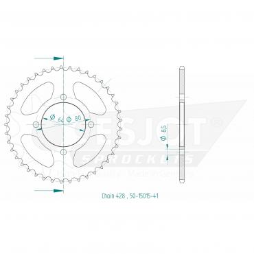 ESJOT  Sprocket 41 Z